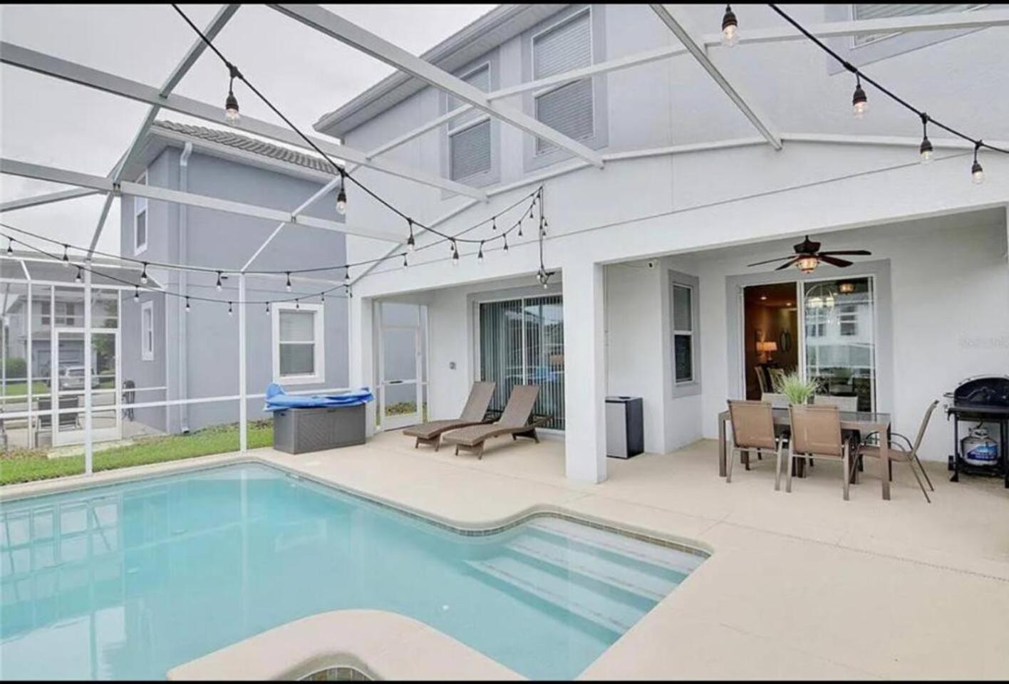 Elegant 6Br Vacation Home With Private Pool At Championsgate Davenport Exterior photo