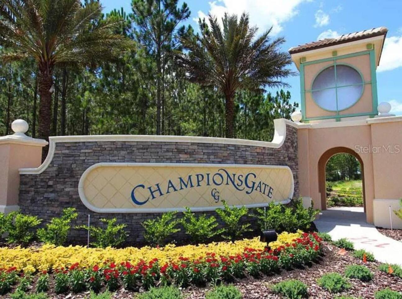Elegant 6Br Vacation Home With Private Pool At Championsgate Davenport Exterior photo
